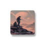 Dune Movie Art Porcelain Magnet Square