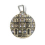 Led Zeppelin Physical Graffiti 1975 Round Pet Tag Coated Solid Metal