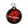 Back 4 Blood Round Pet Tag Coated Solid Metal