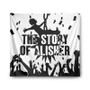 Oxxxymiron THE STORY OF ALISHER Indoor Wall Polyester Tapestries