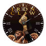 The Iron Claw Movies Round Non-ticking Wooden Wall Clock