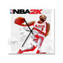 NBA 2K21 Square Silent Scaleless Wooden Wall Clock