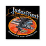 Judas Priest Screaming For Vengeance Square Silent Scaleless Wooden Wall Clock