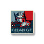 Optimus Prime Poster Porcelain Magnet Square