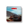 Jaws Porcelain Refrigerator Magnet Square