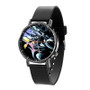 Tool Band Black Quartz Watch With Gift Box
