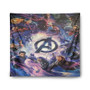 Avengers Poster Signed By Cast Indoor Wall Polyester Tapestries Home Decor