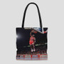 Michael Jordan Dunk Polyester Tote Bag AOP