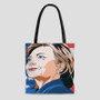 Hillary Clinton Poster Tote Bag AOP