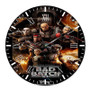Star Wars The Bad Batch Round Non-ticking Wooden Black Pointers Wall Clock