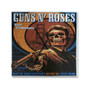 Guns N Roses San Francisco US Square Silent Scaleless Wooden Wall Clock Black Pointers