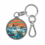 Rick and Morty Book Seven Keyring Tag Acrylic Keychain TPU Cover