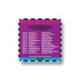 Red Hot Chili Peppers Tour 2022 Porcelain Refrigerator Magnet Square