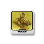 Star Wars C3 PO Porcelain Refrigerator Magnet Square