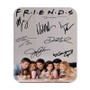 Friends Poster Signed By Cast Rectangle Gaming Mouse Pad Rubber Backing