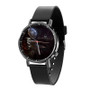 The New World Black Quartz Watch With Gift Box
