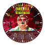 Elton John 2023 Tour Round Non-ticking Wooden Black Pointers Wall Clock