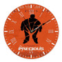 Precious Movie Round Non-ticking Wooden Black Pointers Wall Clock