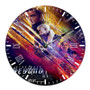 Star Trek 4 Round Non-ticking Wooden Black Pointers Wall Clock