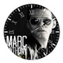 Marc Anthony Live Round Non-ticking Wooden Black Pointers Wall Clock