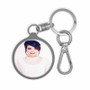 Zoella Beauty Custom Keyring Tag Acrylic Keychain With TPU Cover