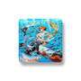 Tsuritama Custom Porcelain Refrigerator Magnet Square