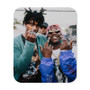 Playboi Carti and Lil Yachty Custom Gaming Mouse Pad Rectangle Rubber Backing