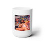 J Cole Crown White Ceramic Mug 15oz With BPA Free