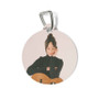 Kacey Musgraves Too Good To Be True Custom Pet Tag Round Coated Solid Metal for Cat Kitten Dog