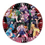 Bakemonogatari Greatest Custom Wall Clock Round Non-ticking Wooden Black Pointers