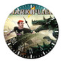 Markiplier Monster Custom Wall Clock Round Non-ticking Wooden Black Pointers