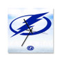 Tampa Bay Lightning NHL Custom Wall Clock Square Silent Scaleless Wooden Black Pointers