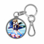 Aoba Kazane Stitched Keijo Custom Keyring Tag Acrylic Keychain TPU Cover