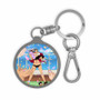 Franky One Piece Custom Keyring Tag Acrylic Keychain TPU Cover