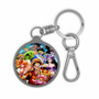 One Piece All Characters Custom Keyring Tag Acrylic Keychain TPU Cover