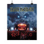 Iron Maiden Rock in Rio 2002 Art Satin Silky Poster for Home Decor