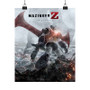 Mazinger Z The Movie Art Satin Silky Poster for Home Decor