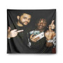 The Weeknd and Lil Uzi Vert Custom Tapestry Polyester Indoor Wall Home Decor