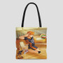 Haikyuu Arts Custom Tote Bag AOP With Cotton Handle
