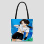 Videl Dragon Ball Custom Tote Bag AOP With Cotton Handle
