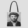 Young Stalin Joseph Custom Tote Bag AOP With Cotton Handle