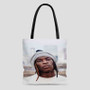 Young Thug Best Custom Tote Bag AOP With Cotton Handle