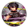 Juugo Nanbaka Arts Custom Wall Clock Wooden Round Non-ticking