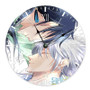 Spiritpact Custom Wall Clock Wooden Round Non-ticking