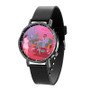 Dear Annie Rejjie Snow Quartz Watch Black Plastic With Gift Box