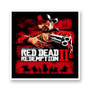 Red Dead Redemption 2 White Transparent Vinyl Kiss-Cut Stickers