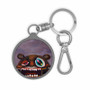 Kanye West Dark Bear Keyring Tag Keychain Acrylic With TPU Cover