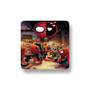 Superhero Drunk Spiderman Deadpool Magnet Refrigerator Porcelain