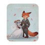 Nick and Judy Maried Zootopia Mouse Pad Gaming Rubber Backing