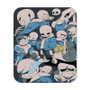 Sans Undertale Collage Mouse Pad Gaming Rubber Backing